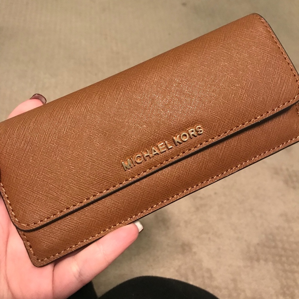 Michael Kors Jet Set Flat Wallet
